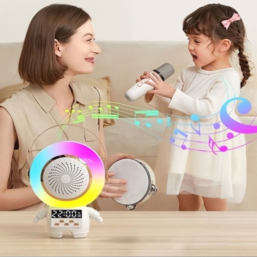 Astronot 2 Mikrofonlu Karaoke Makinesi - Görsel 8