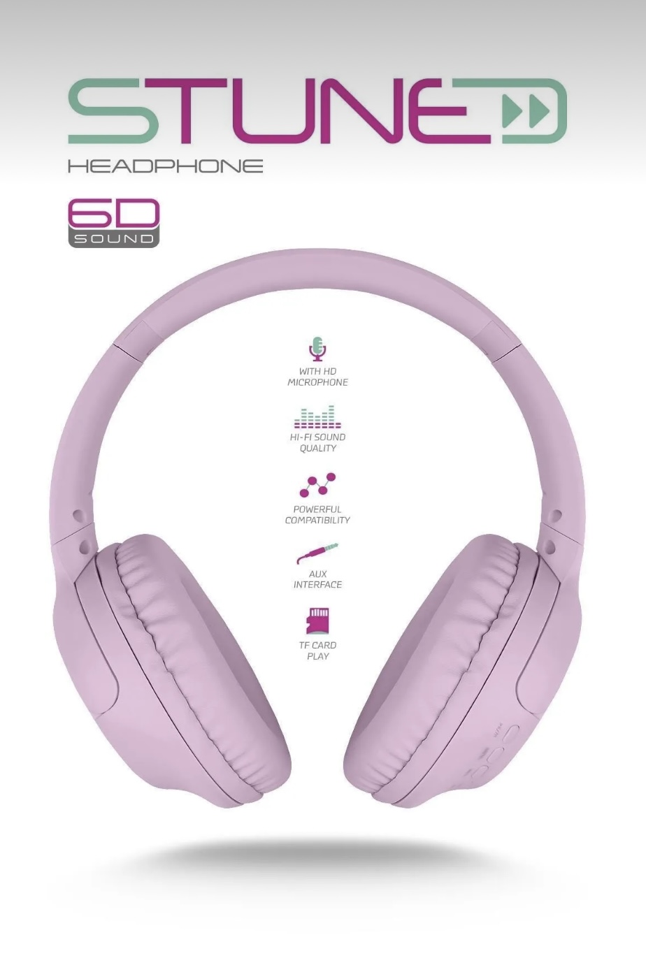 Powerway Stune Bluetooth Kulaklık - Görsel 2