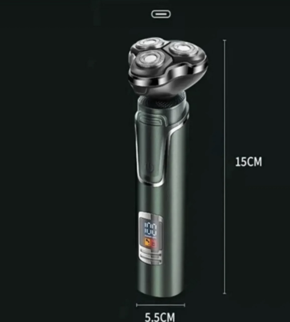 Insua Hk 3600 Digital Göstergeli 3 Başlıklı Tıraş Makinesi - Görsel 5