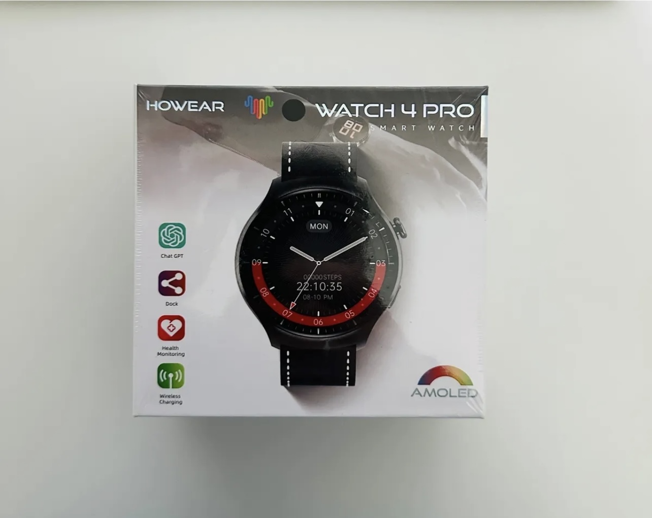 Howear Watch 4 Pro 2024 Model Akıllı Saat ÇİFT KORDONLU