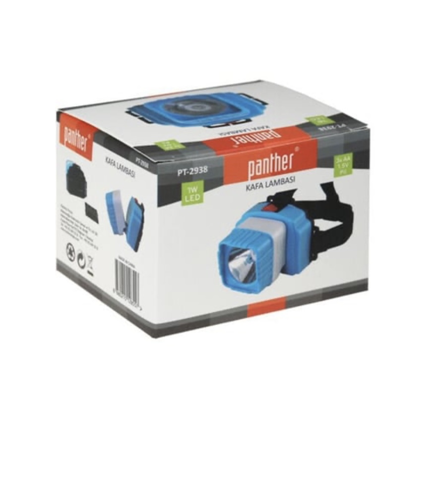 Panther PT-2938 3 Modlu LED Kafa Lambası