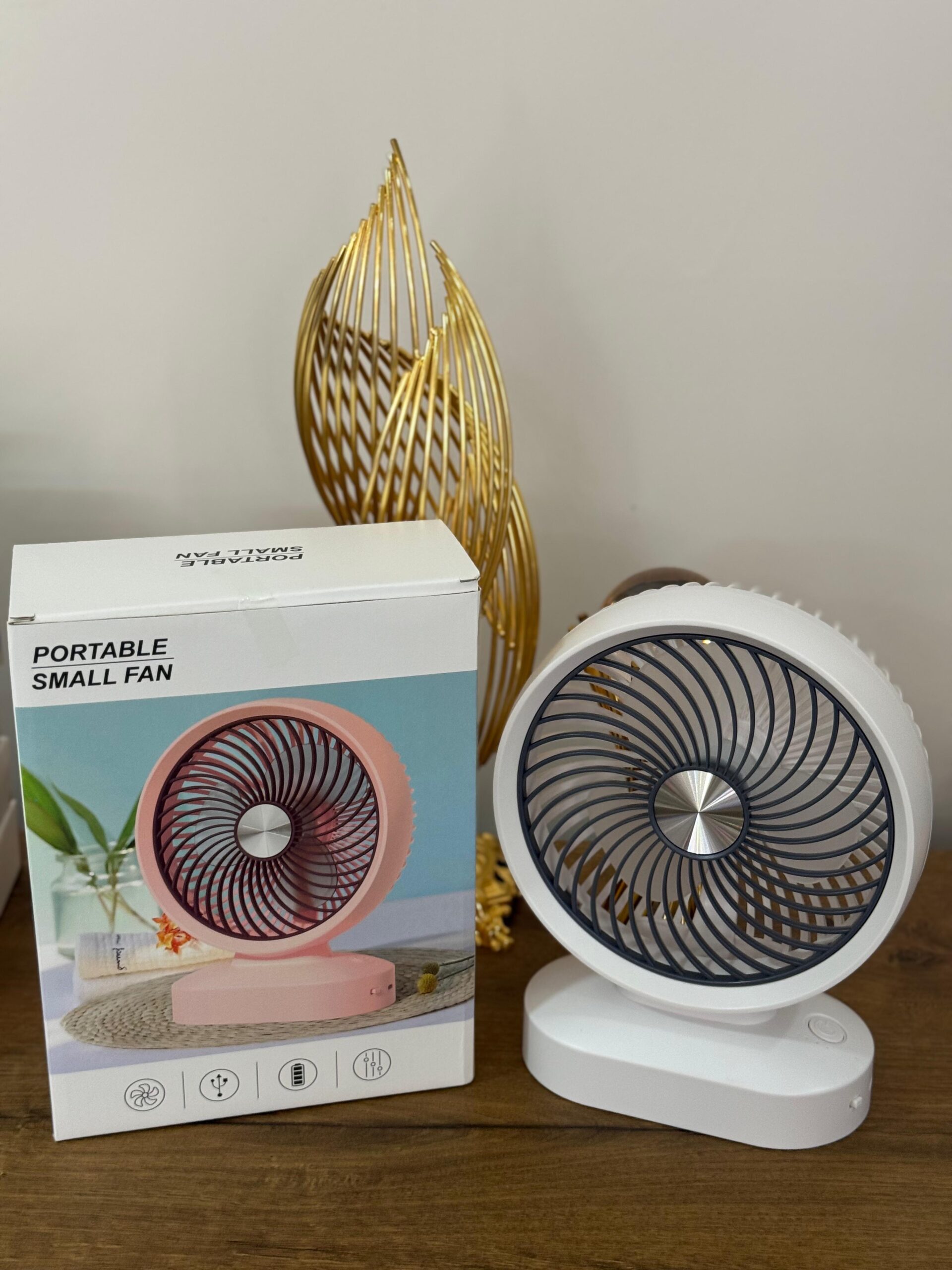 PORTABLE SMALL Masa Üstü Fan - Görsel 3