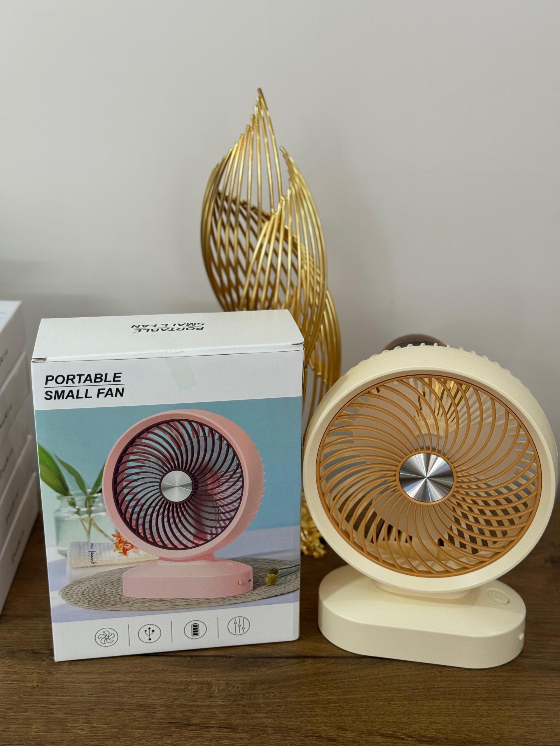 PORTABLE SMALL Masa Üstü Fan - Görsel 2