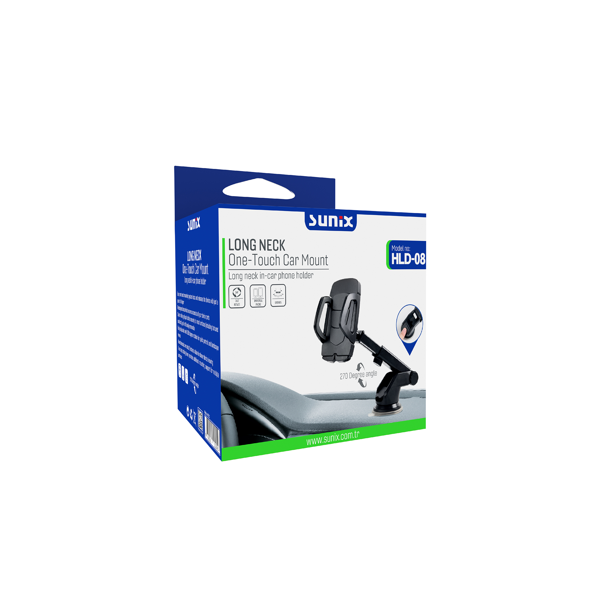 Sunix HLD-08 Bardaklık Telefon Tutucu