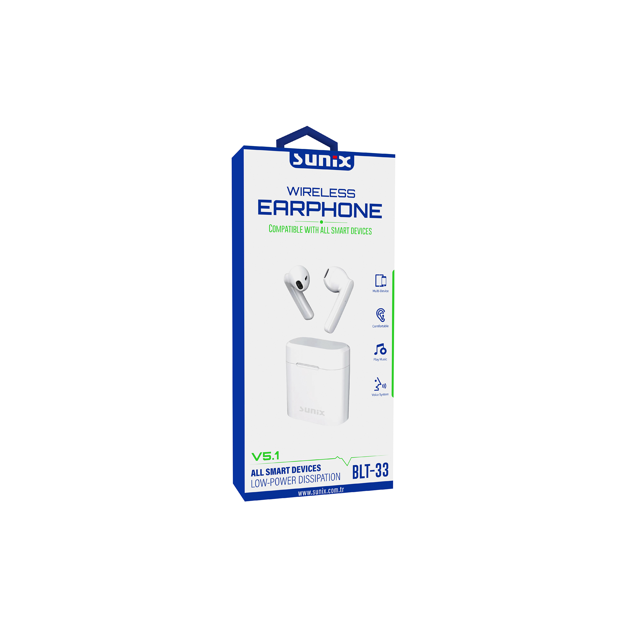 Sunix BLT-33 Bluetooth Kulaklık
