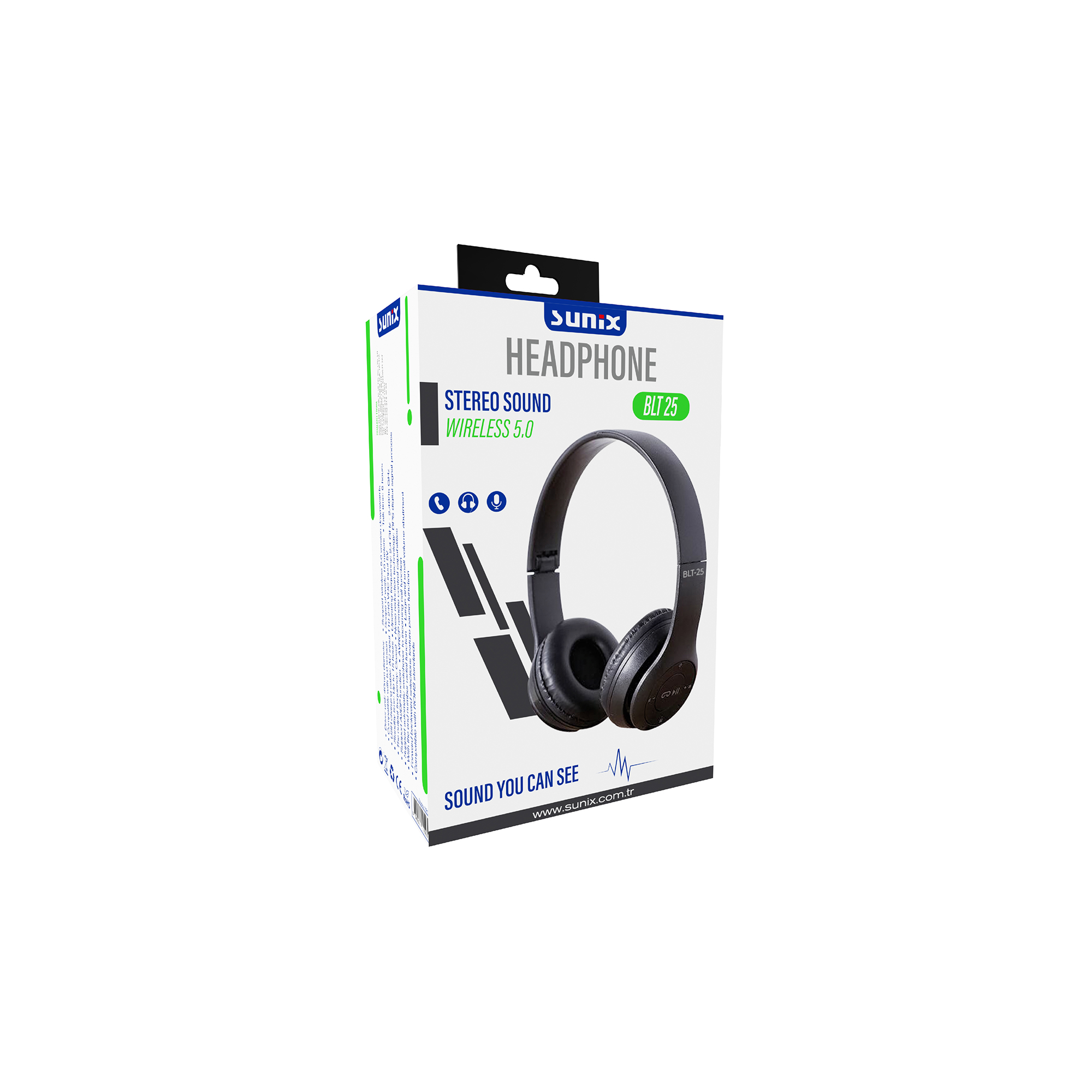 Sunix BLT-25 Bluetooth Kulaklık - Görsel 5