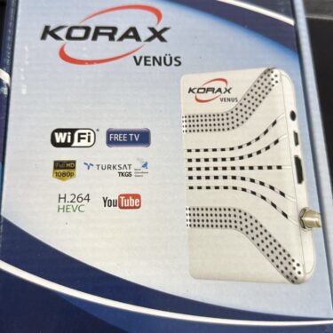 Korax Venüs Full HD Uydu Alıcısı