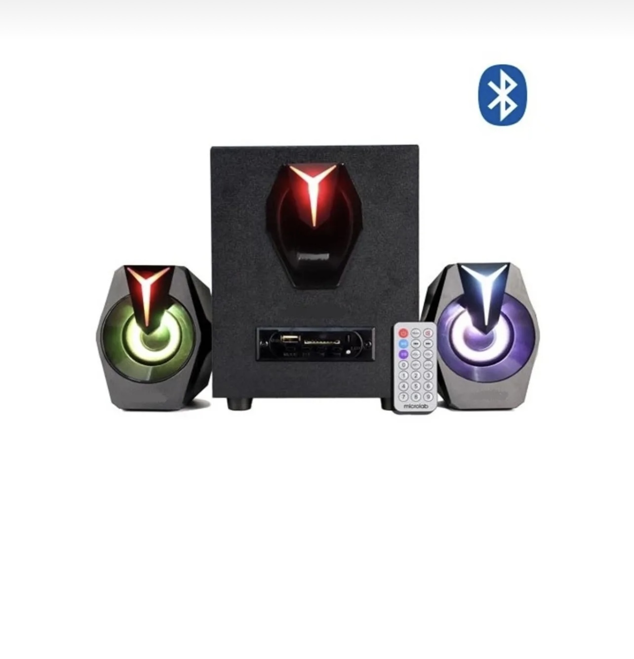 Carboon T12 2+1 USB Bilgisayar Bluetooth PC Hoparlörü - Görsel 3