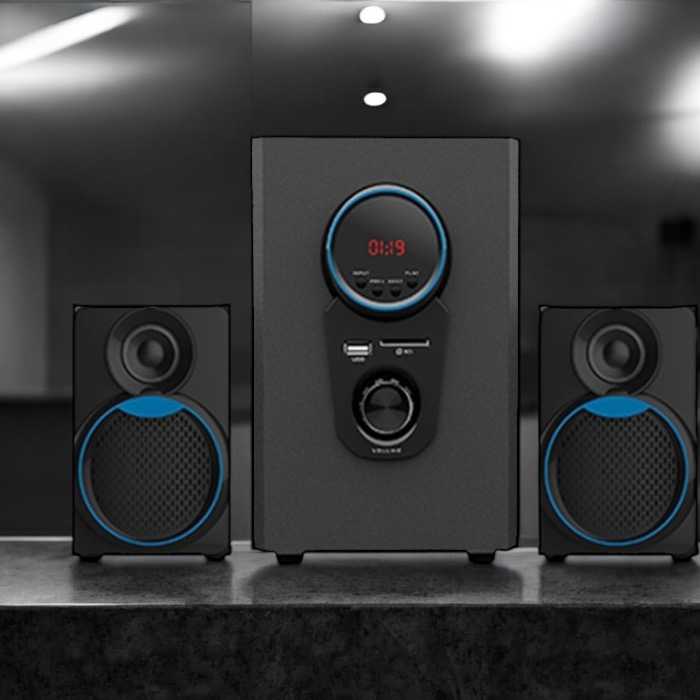 Platoon PL-43482+110W Bluetooth USB+TF CARD+FM Multimedia Ses Sistemi - Görsel 2