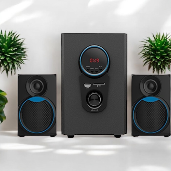 Platoon PL-43482+110W Bluetooth USB+TF CARD+FM Multimedia Ses Sistemi - Görsel 3