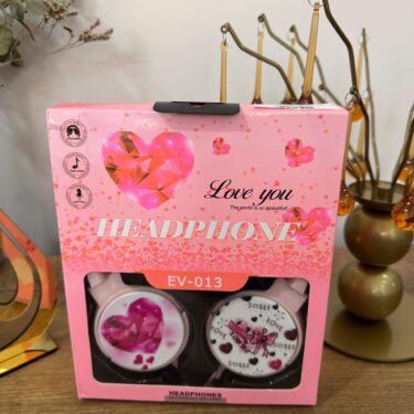 Love You EV-013 Tasarımlı Mikrofonlu Kablolu Kulaklık