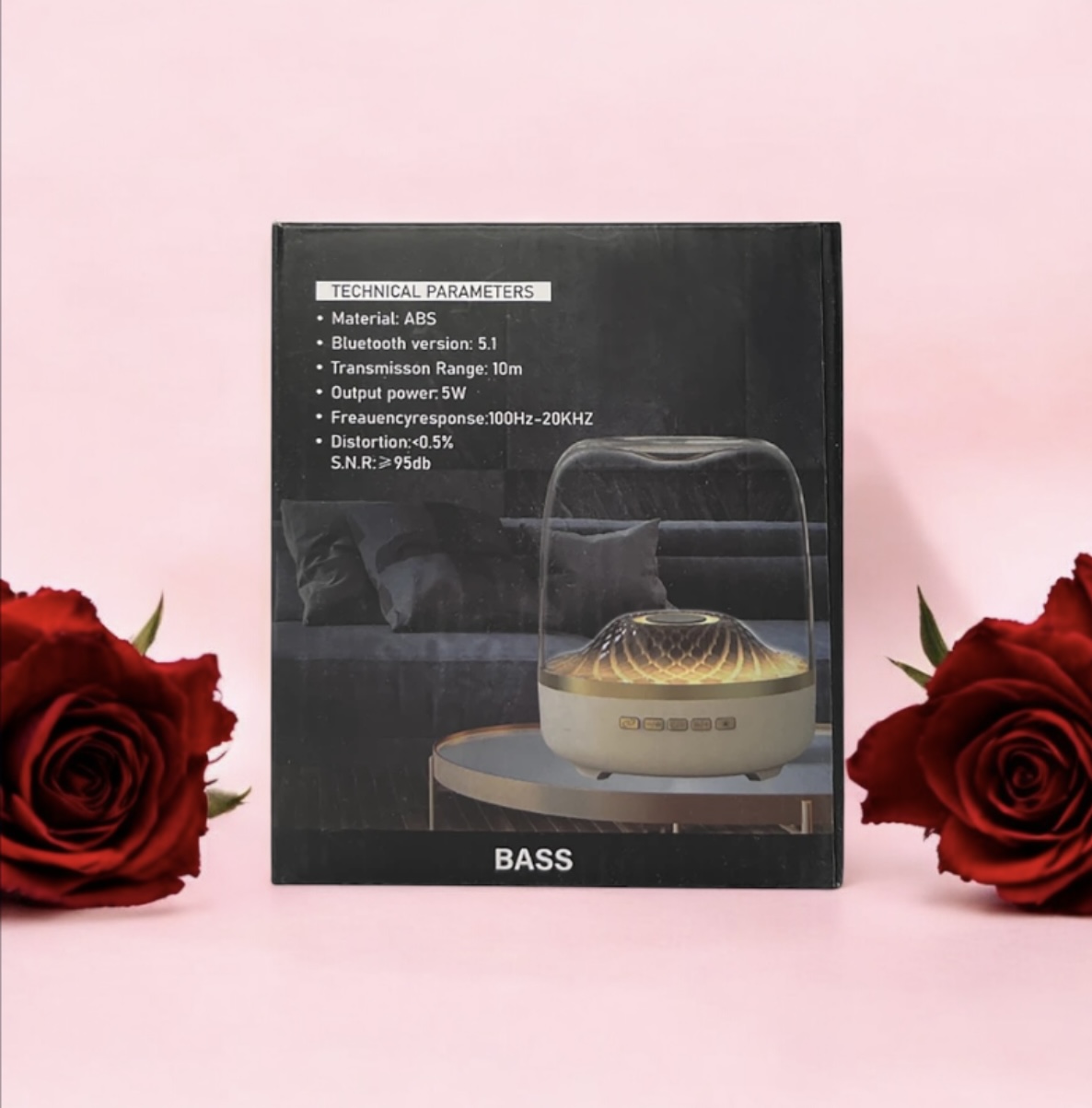 Taşınabilir Bluetooth Hoparlör Model GLASS 5 MINI - Görsel 3