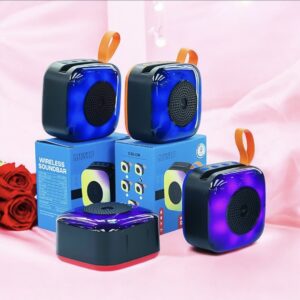 X16 RGB Hafıza Kartı SD ve USB Girişli Bluetooth Taşınabilir Speaker Hoparlör