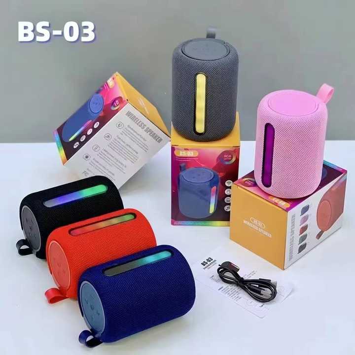 BS-03 Ses Bombası - Taşınabilir Bluetooth Hoparlör - Görsel 5