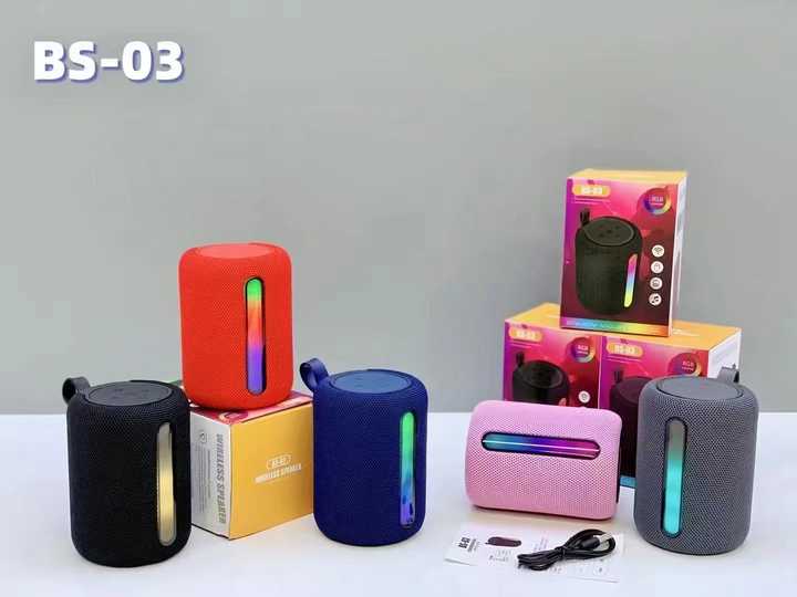 BS-03 Ses Bombası - Taşınabilir Bluetooth Hoparlör - Görsel 4
