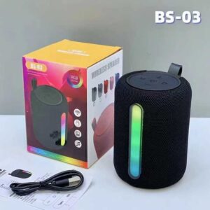 BS-03 Ses Bombası - Taşınabilir Bluetooth Hoparlör