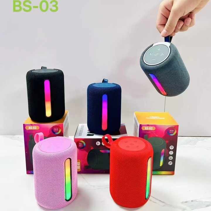 BS-03 Ses Bombası - Taşınabilir Bluetooth Hoparlör - Görsel 2