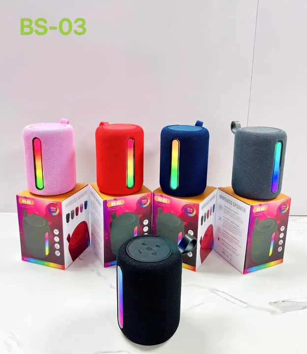 BS-03 Ses Bombası - Taşınabilir Bluetooth Hoparlör - Görsel 8