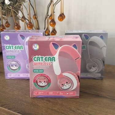 STN-28T Kedi Figürlü Kulaklık