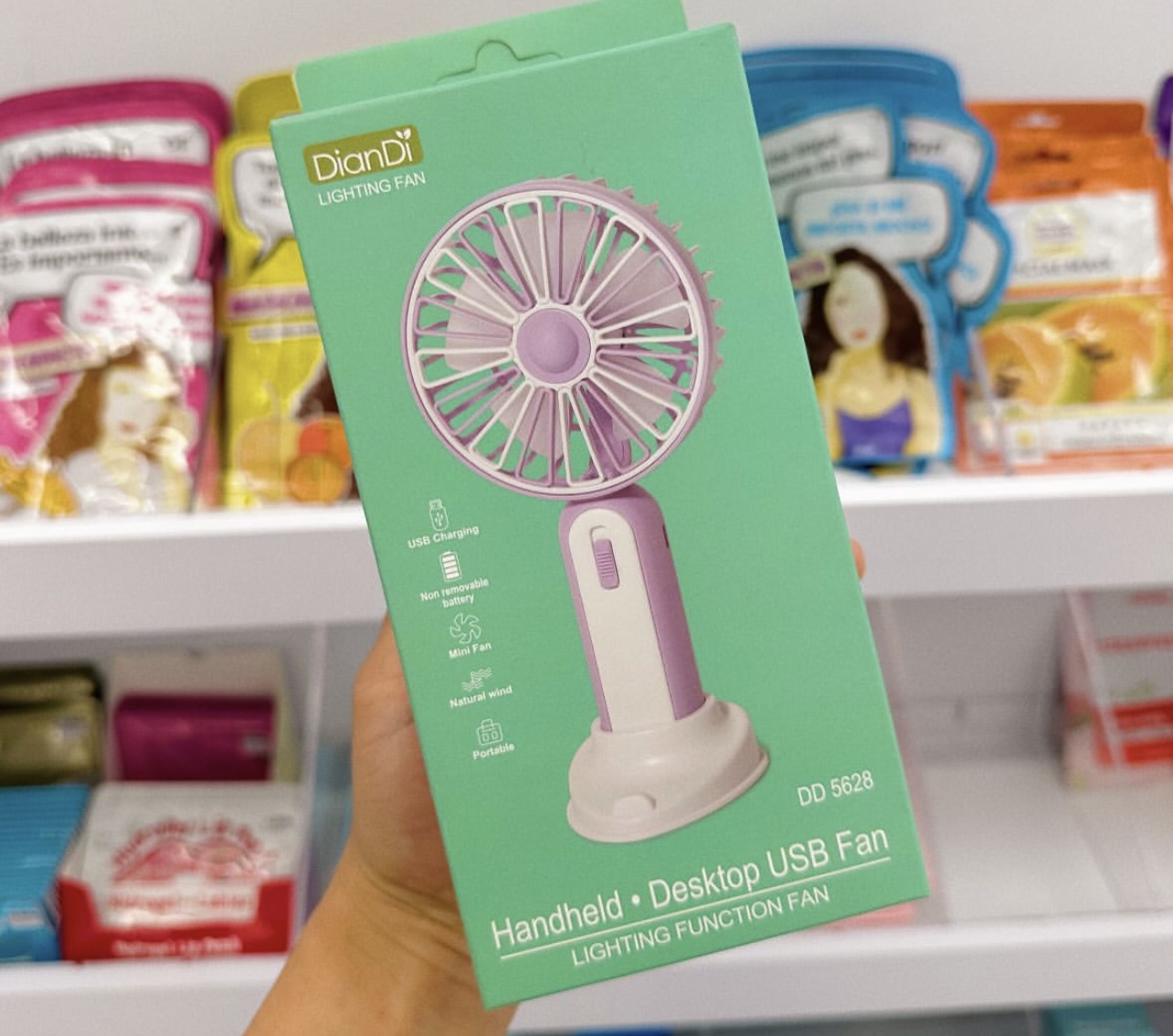 Işıklı El Fani Şarjlı LED Aydınlatmalı El Fani - Görsel 7
