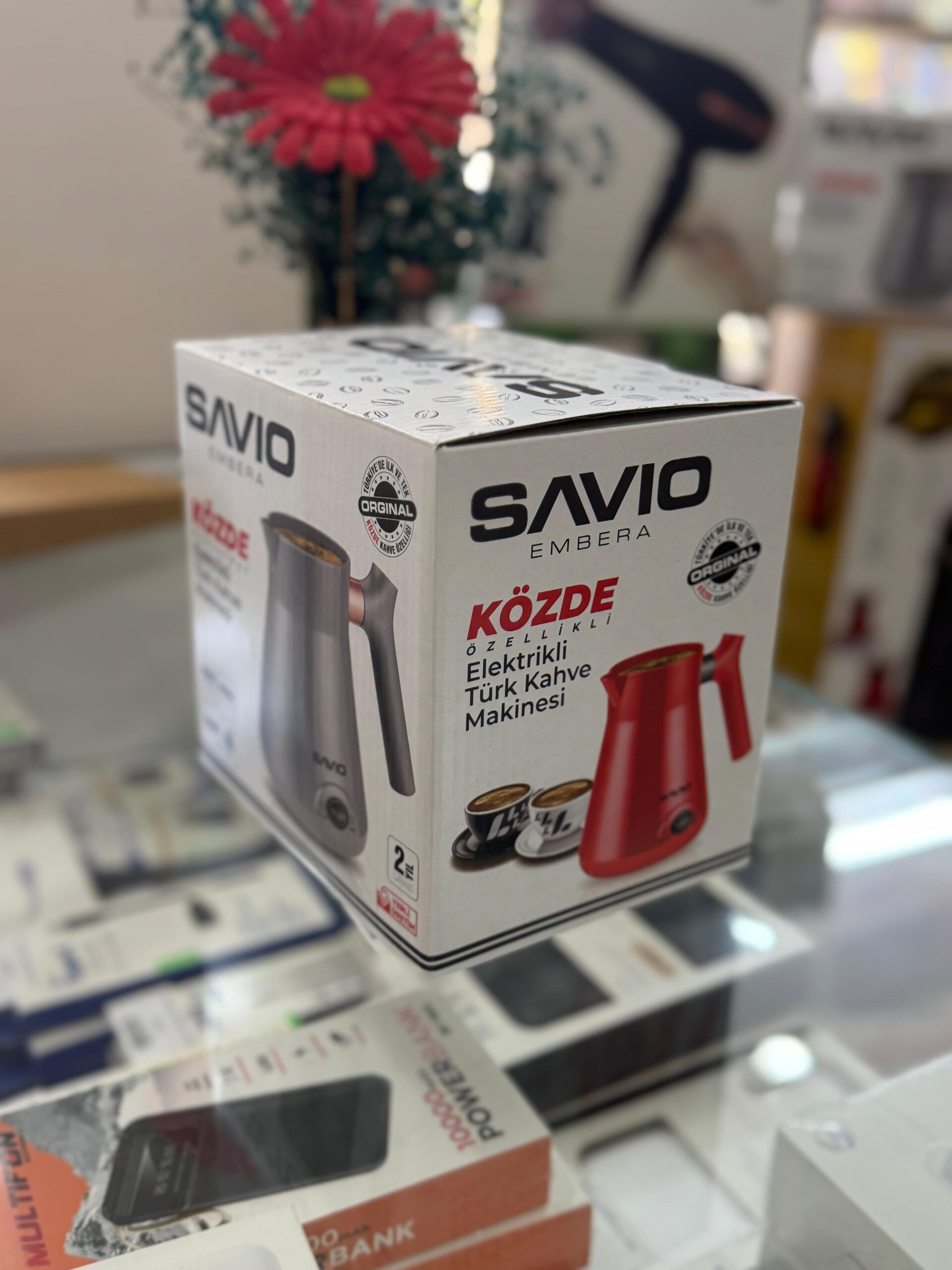 Közde Elektirikli Türk Kahve Makinesi (KIRMIZI) - Görsel 2