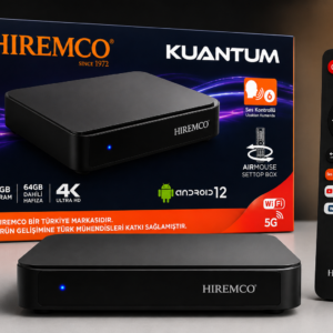 Hiremco Kuantum Android Uydu Cihazı