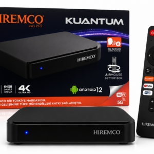 Hiremco Kuantum Android Uydu Cihazı
