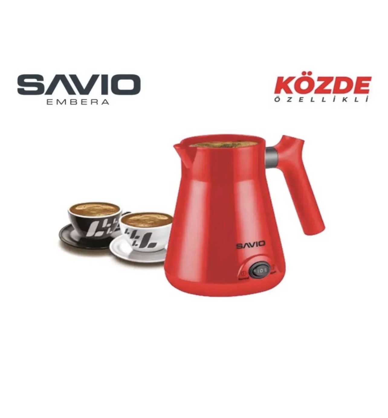 Közde Elektirikli Türk Kahve Makinesi (KIRMIZI) - Görsel 4