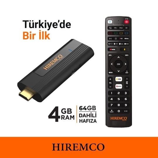 Hiremco EVO Mini 4K Android Stick - Görsel 2