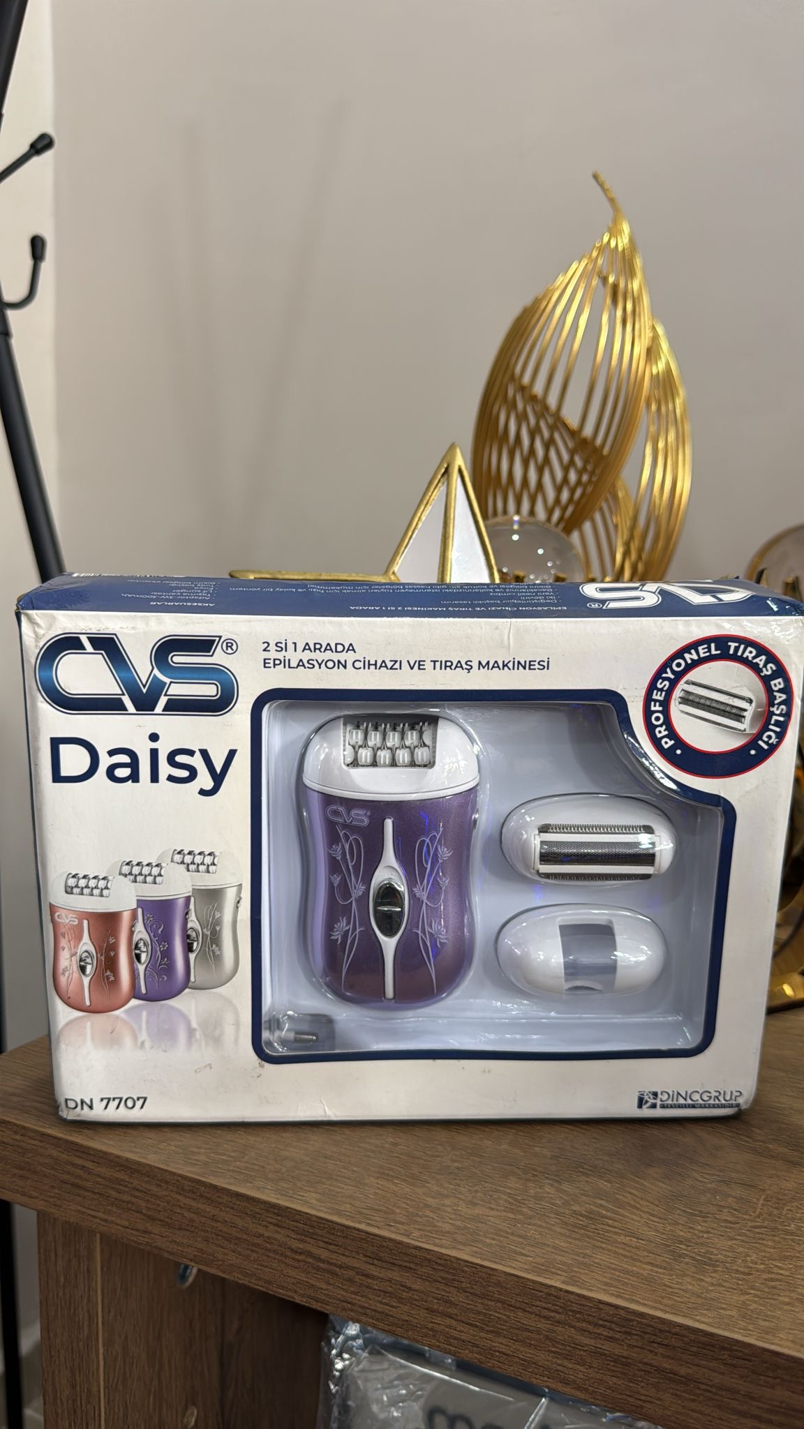 CVS DAİSY DN7707 2'si 1 Arada Epilasyon Cihazı ve Tıraş Makinesi - Görsel 4