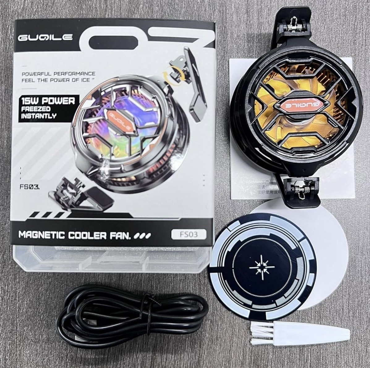 GUQILE FS03 15W Manyetik Telefon Soğutucu - Görsel 3