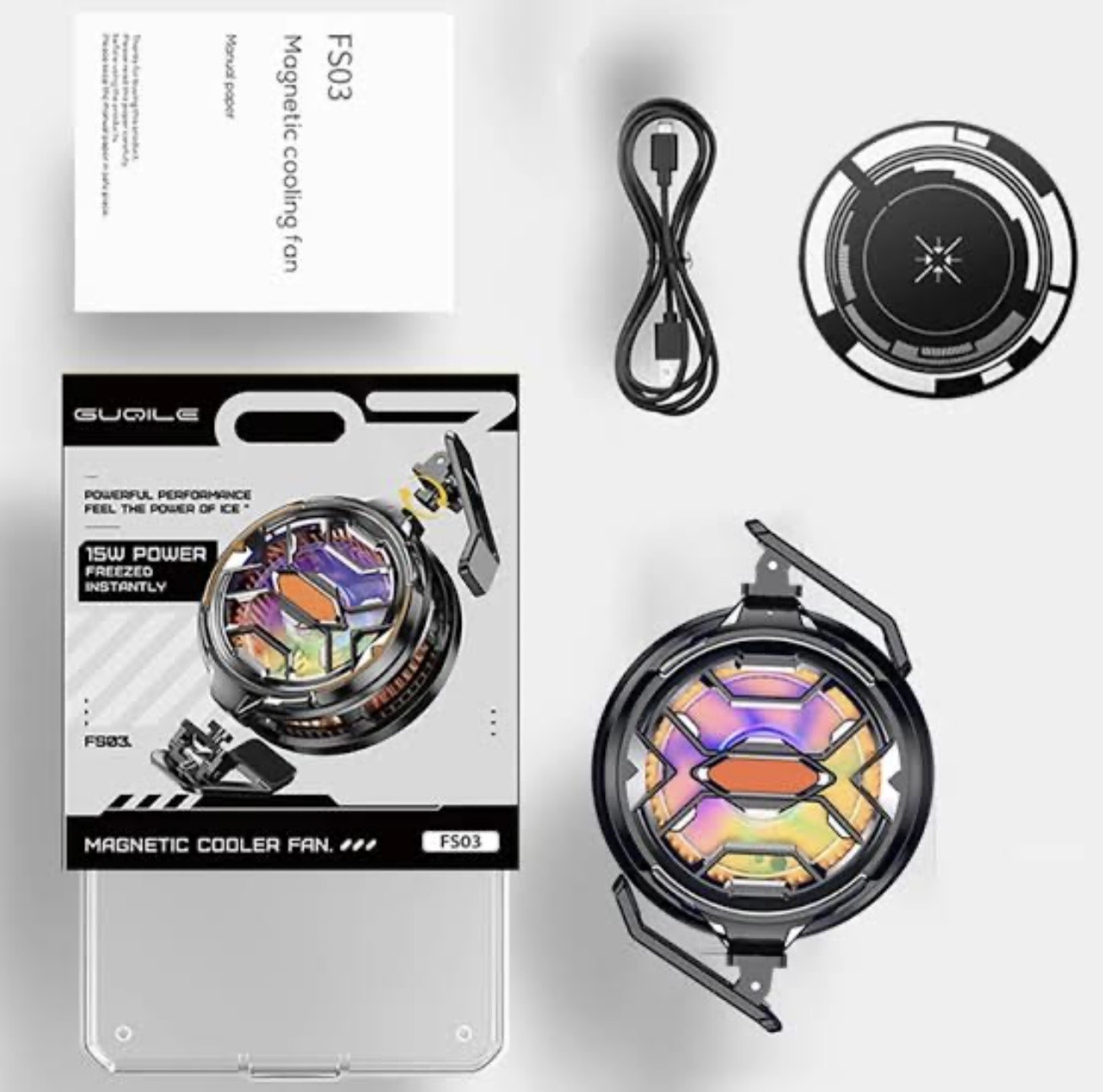 GUQILE FS03 15W Manyetik Telefon Soğutucu - Görsel 2