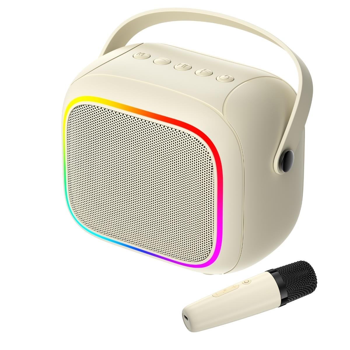 Havit SK818BT RGB Mikrofonlu Bluetooth Hoparlör – Mini - Bej