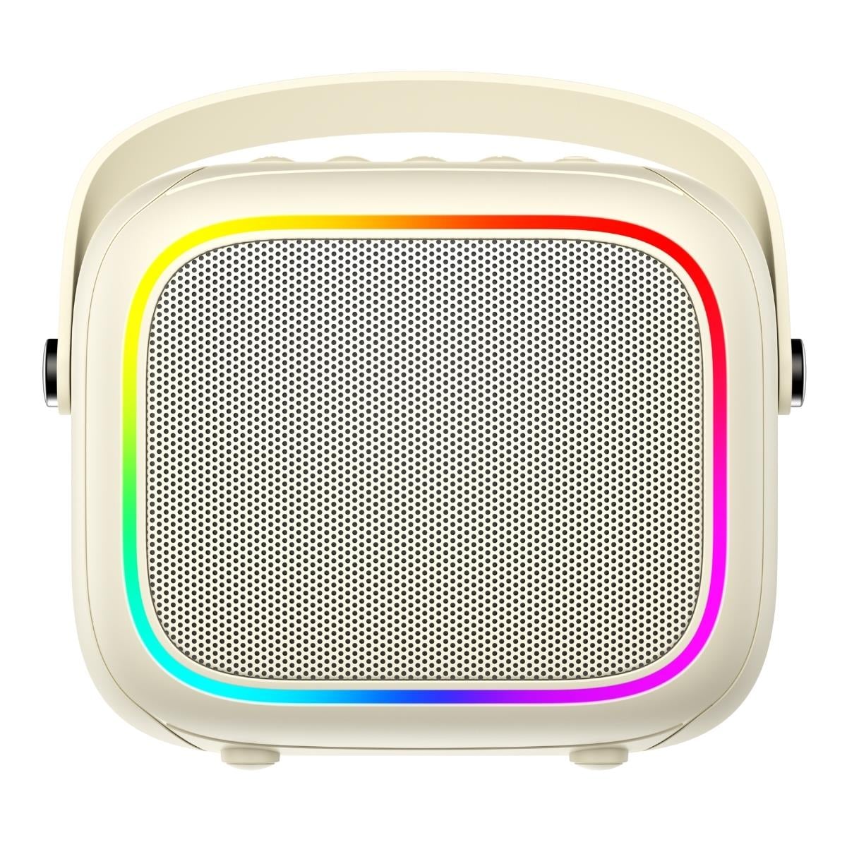 Havit SK818BT RGB Mikrofonlu Bluetooth Hoparlör – Mini - Bej - Görsel 2