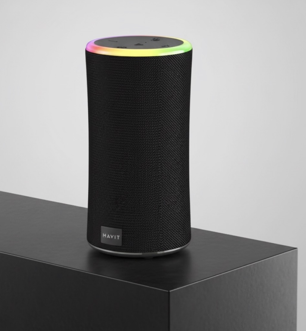 Havit SK833BT Yüksek Bass 10W*2 Su Geçirmez RGB Bluetooth Hoparlör - Görsel 6