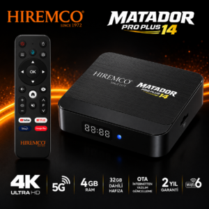 Hiremco Matador Pro Plus Android TV Box