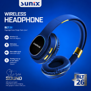 Sunix BLT26 Bluetooth 5.0 Kablosuz Kulaklık
