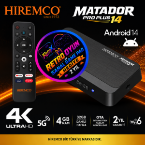 Hiremco Matador Pro Plus Android TV Box