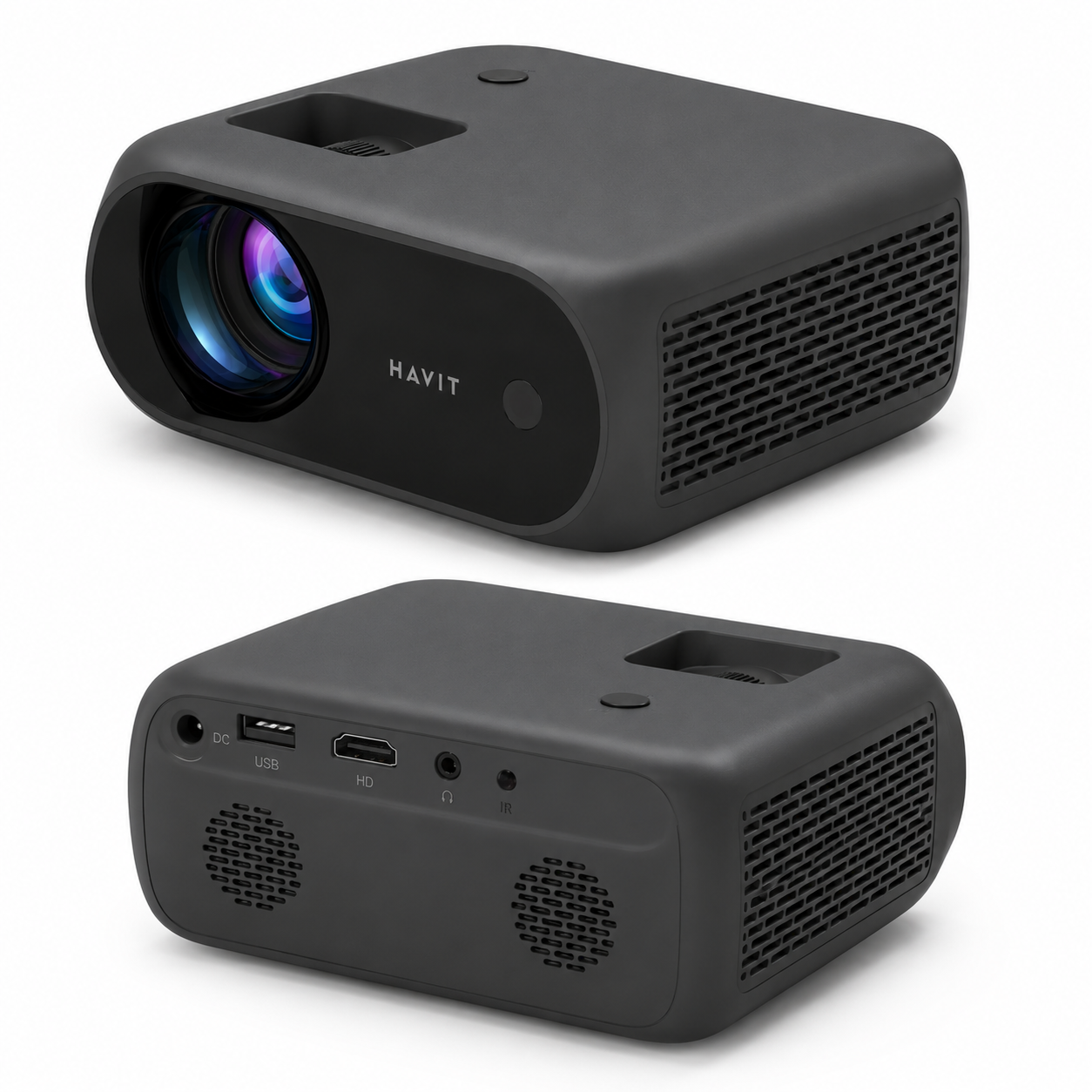 Havit PJ221 WiFi Projeksiyon Cihazı 720P HD Taşınabilir Ev Sineması - Görsel 3
