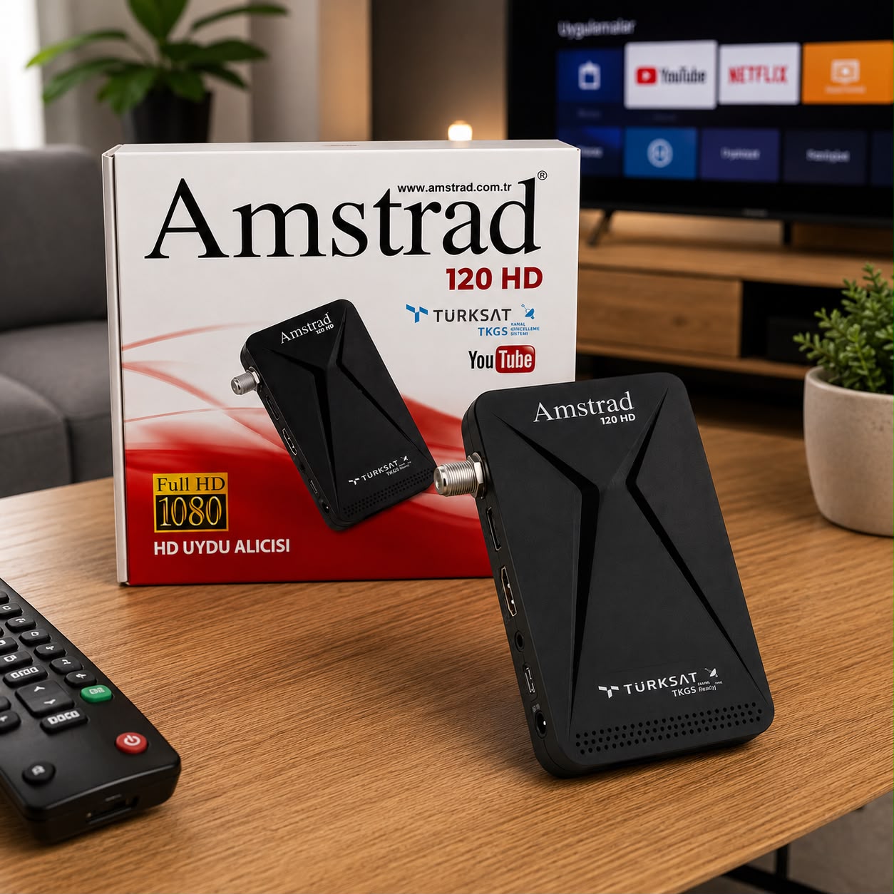 Amstrad 120 HD Uydu Alıcı - Görsel 3