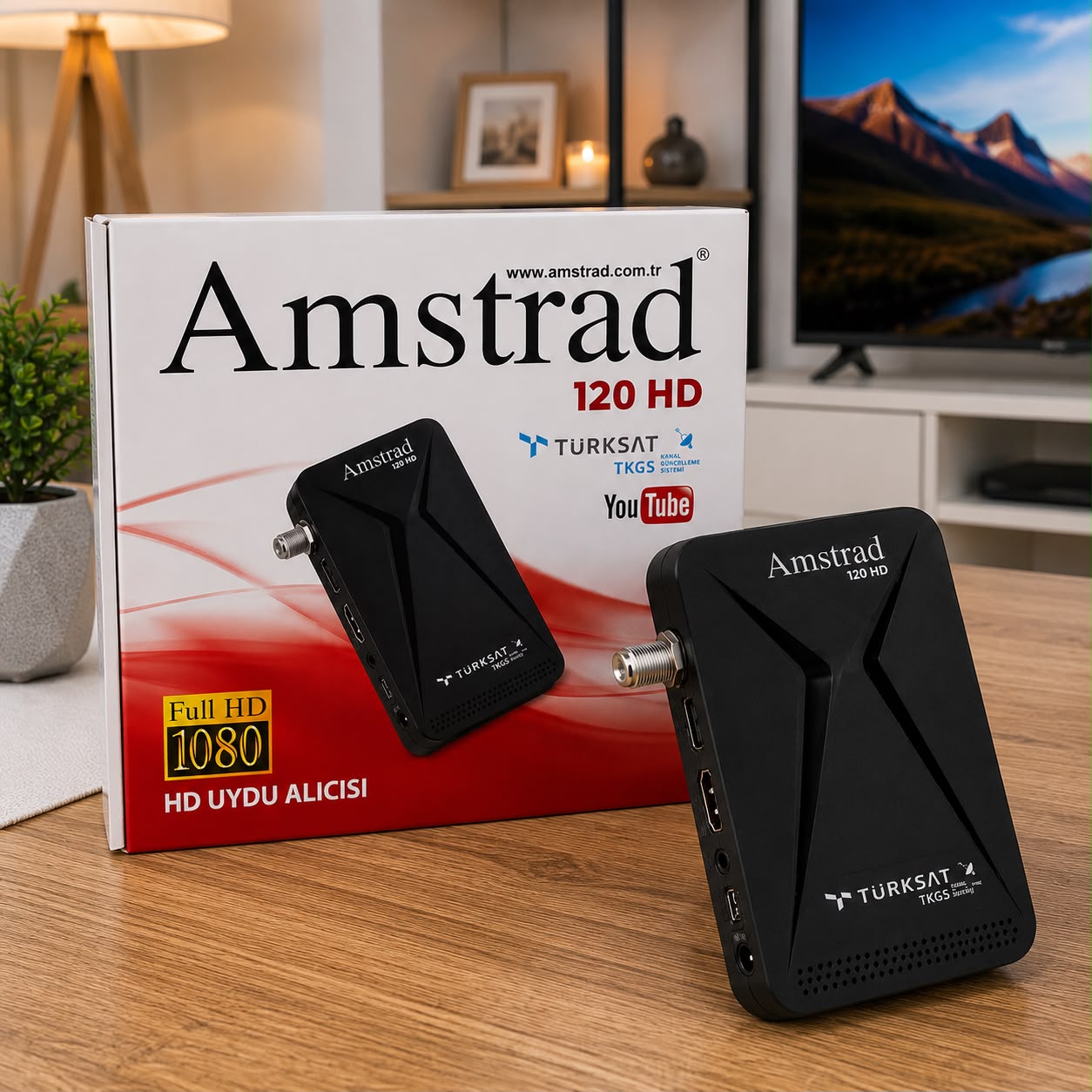 Amstrad 120 HD Uydu Alıcı - Görsel 2