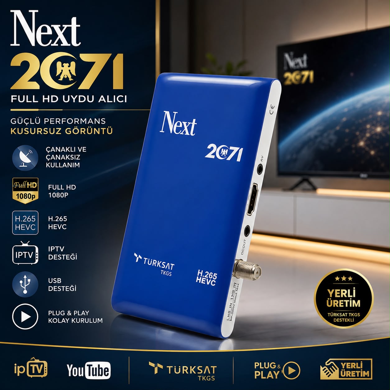 Next 2071 Uydu Alıcı - Görsel 3