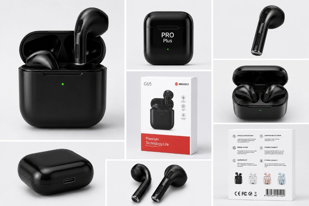 G65 Bluetooth 5.3 Kablosuz TWS Kulaklık - Görsel 4