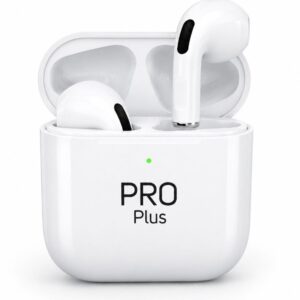 PRO Plus M12 Kablosuz Bluetooth Kulaklık – Beyaz