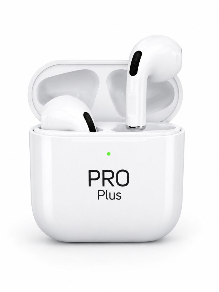 PRO Plus M12 Kablosuz Bluetooth Kulaklık – Beyaz